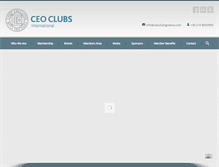 Tablet Screenshot of ceoclubsgreece.org